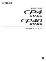 Yamaha CP40 El kitabı
