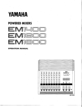 Yamaha EM1400 El kitabı