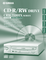 Yamaha CRW2100ix Kullanım kılavuzu