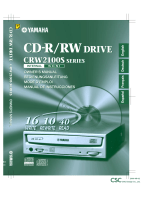 Yamaha CRW-2100S El kitabı