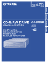 Yamaha CRW3200UX El kitabı