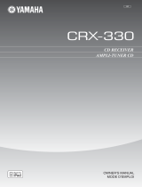 Yamaha CRX-330 El kitabı
