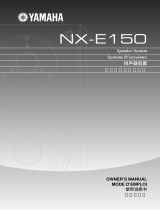 Yamaha CRX-E150 El kitabı