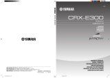 Yamaha CRX-E300 El kitabı