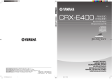 Yamaha CDX-E400 Kullanım kılavuzu