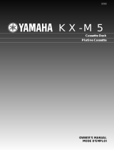 Yamaha KX-M5 El kitabı