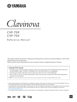 Yamaha Clavinova CVP-705 El kitabı