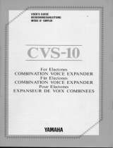 Yamaha CVS-10 El kitabı