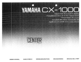 Yamaha T-1000 El kitabı
