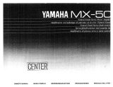 Yamaha CX-50 El kitabı