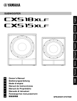 Yamaha CXS15XLF El kitabı