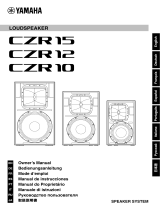 Yamaha CZR12 El kitabı
