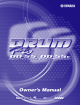 Yamaha DRUM Pro DD-55C El kitabı
