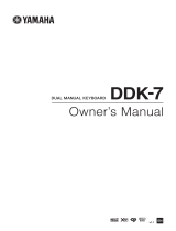 Yamaha DDK-7 El kitabı