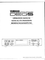 Yamaha DEQ5 El kitabı