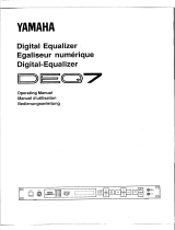 Yamaha DEQ7 El kitabı