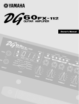 Yamaha DG60FX-112 Kullanım kılavuzu
