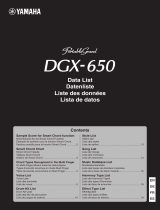 Yamaha DGX-650 El kitabı