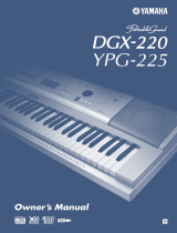 Yamaha DGX-220 Kullanım kılavuzu
