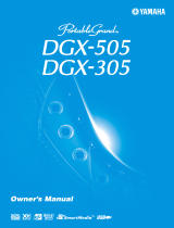 Yamaha Portable Grand DGX-505 Kullanım kılavuzu