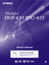 Yamaha DGX630B - 88 Key Portable Grand El kitabı