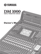 Yamaha DM1000 El kitabı