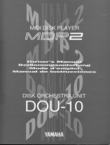 Yamaha DOU-10/MDP2 El kitabı