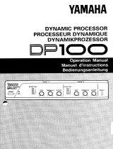 Yamaha DP100 El kitabı