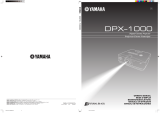 Yamaha DPX-1000 El kitabı