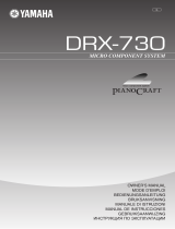 Yamaha PianoCraft DRX-730 El kitabı