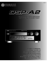 Yamaha DSP-A2 El kitabı