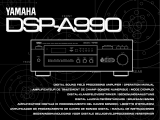 Yamaha DSP-A990 Kullanım kılavuzu