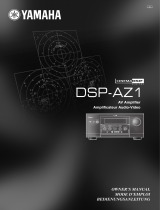 Yamaha DSP-AZ1 El kitabı