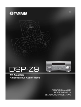 Yamaha DSP-Z9 El kitabı
