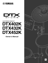 Yamaha DTX432K Electronic Drum Set El kitabı