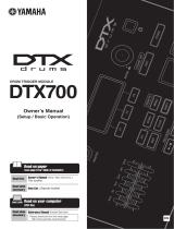 Yamaha DTX700 El kitabı