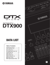 Yamaha DTX900 Veri Sayfası