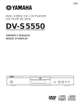 Yamaha DV-S5550 El kitabı