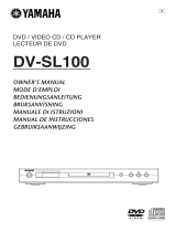 Yamaha DV-SL100 El kitabı