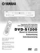Yamaha DVD-S1200 El kitabı