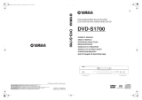 Yamaha DVD-S1700 El kitabı