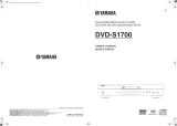 Yamaha DVD-S1700B Kullanım kılavuzu