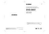 Yamaha DVD-S657 El kitabı