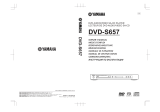 Yamaha DVD-S657 El kitabı