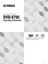Yamaha DVD-S795 El kitabı