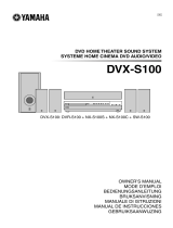 Yamaha DVX-S100 El kitabı