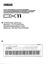 Yamaha DX11 El kitabı