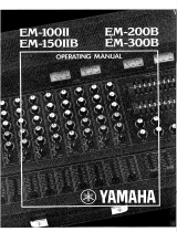 Yamaha EM-300B El kitabı