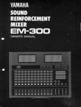 Yamaha EM-300 El kitabı