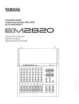 Yamaha EM2820 El kitabı